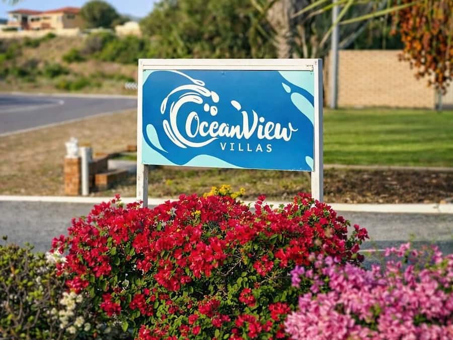 Voorkant van accommodatie