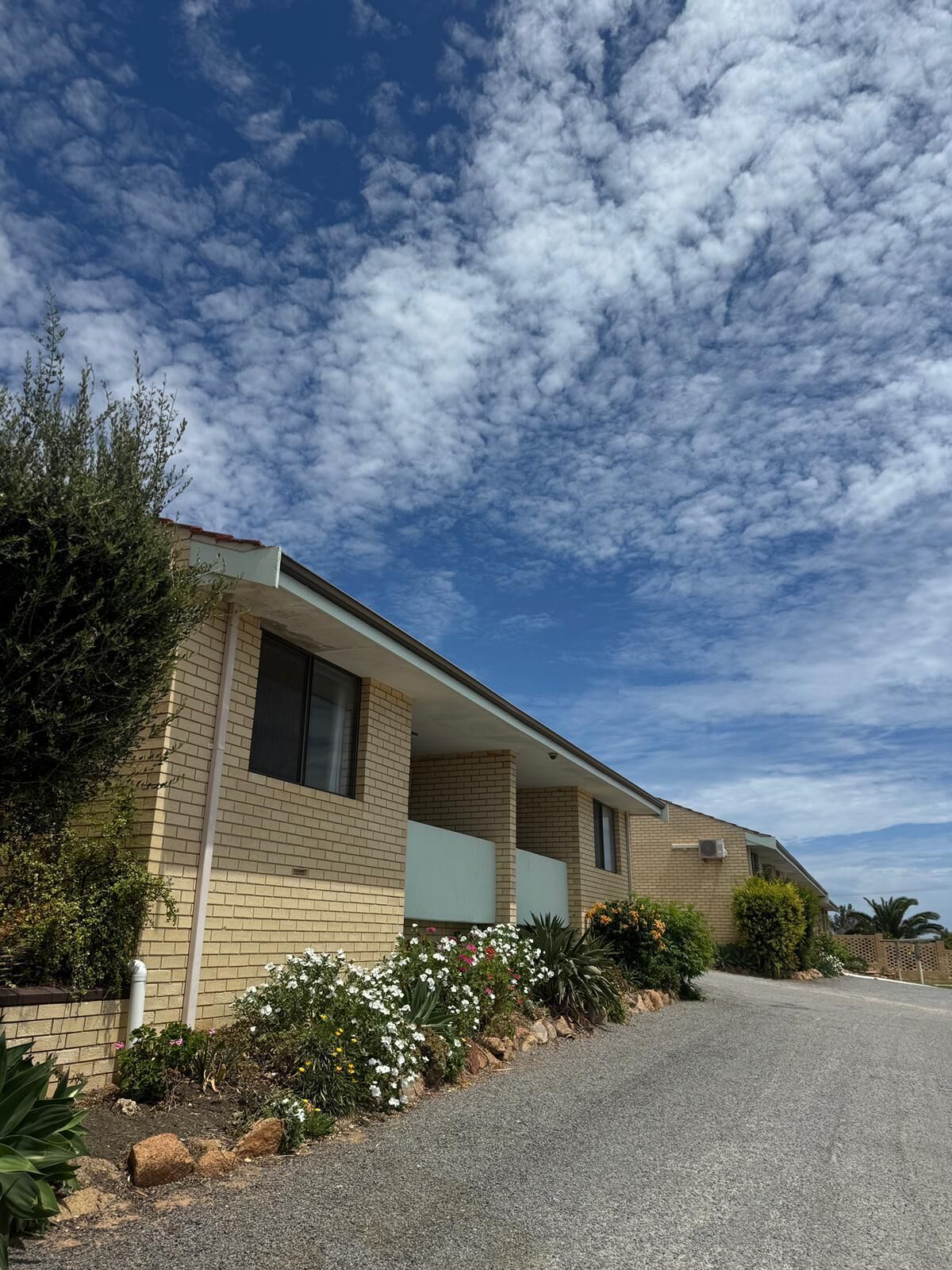 Façade de l’hébergement