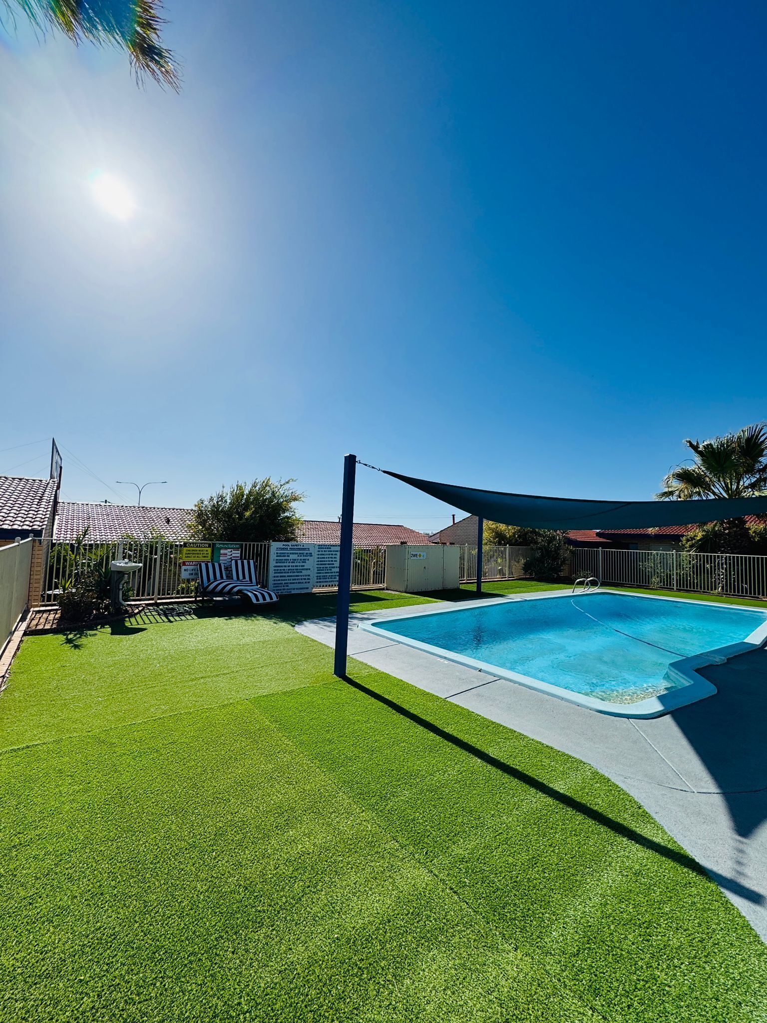 Seasonal outdoor pool