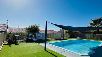 Seasonal outdoor pool