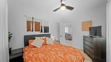 2 chambres, bureau, Wi-Fi, draps fournis