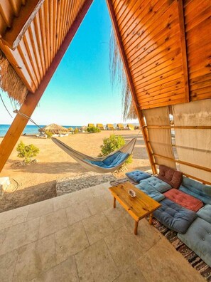 Luxury-Einzelzimmer, Strandblick