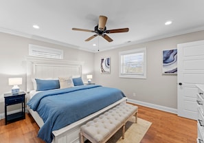 4 habitaciones, cuna de viaje, wifi gratis y ropa de cama