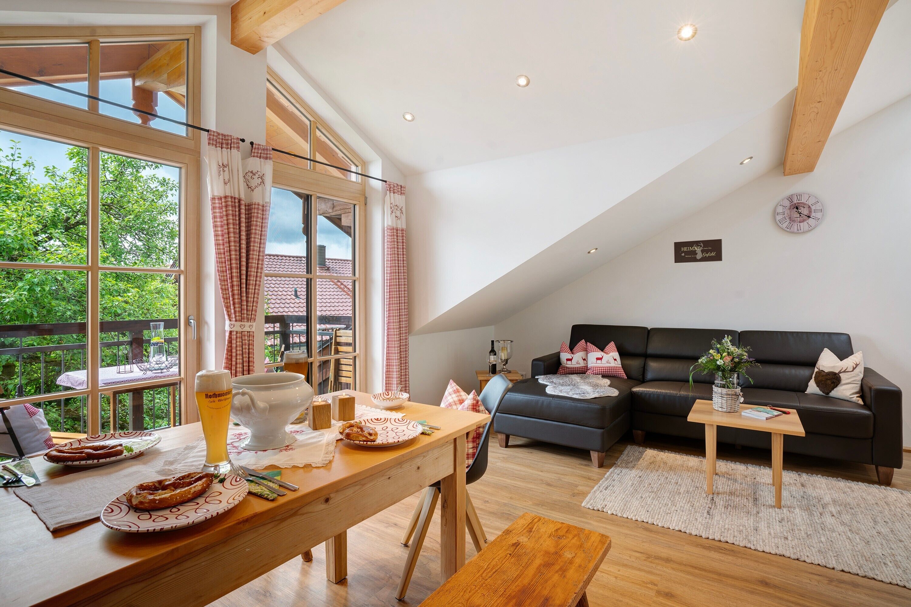 Télévision, table de tennis de table