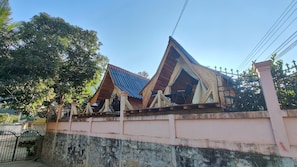 Façade de l’hébergement