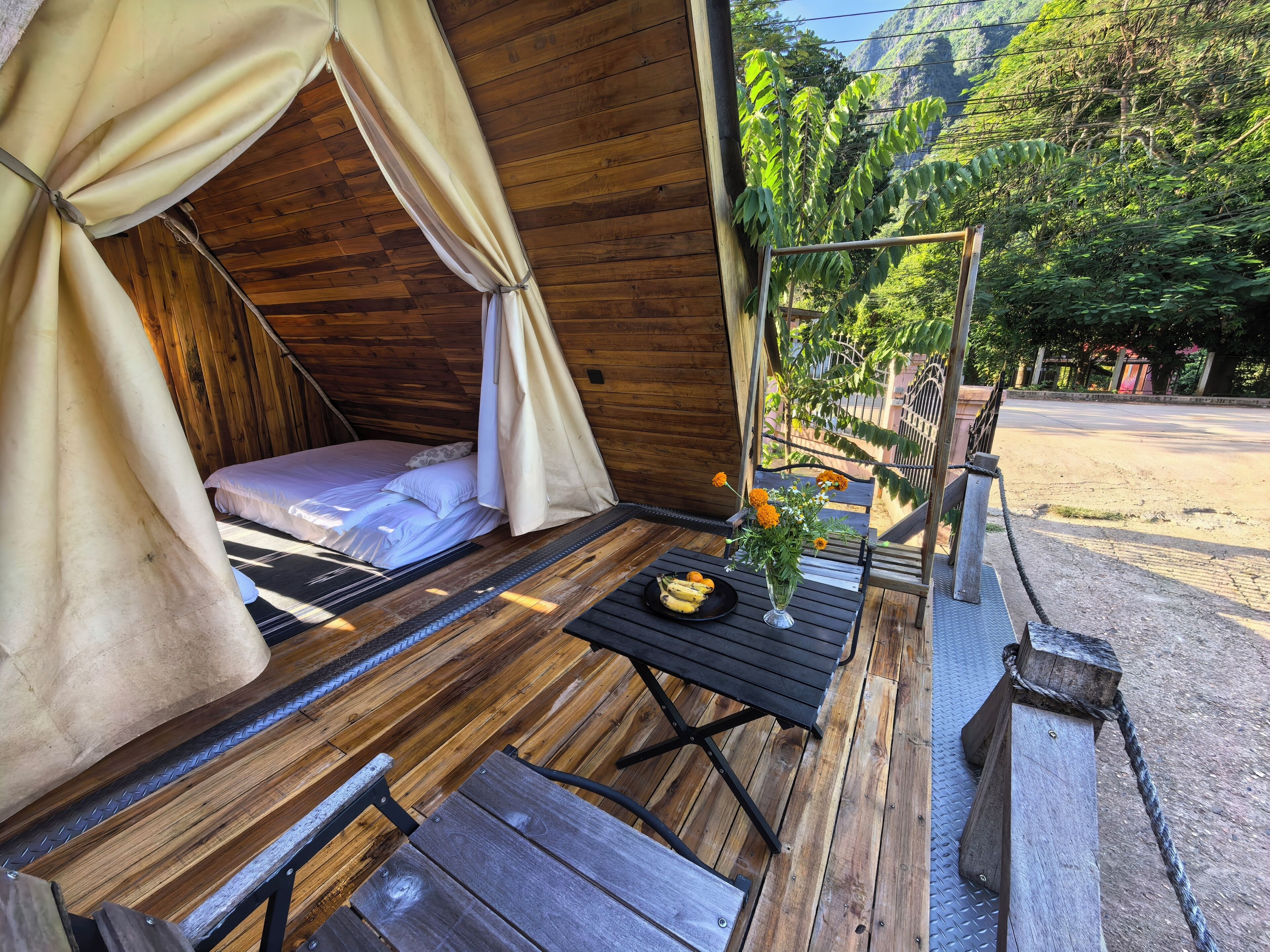 Classic Chalet, 1 Queen Bed, Patio, Hill View | Front of property