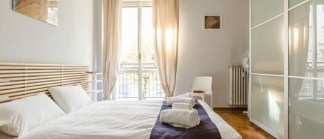 1 Schlafzimmer, Bügeleisen/Bügelbrett, Reisekinderbett, kostenloses WLAN