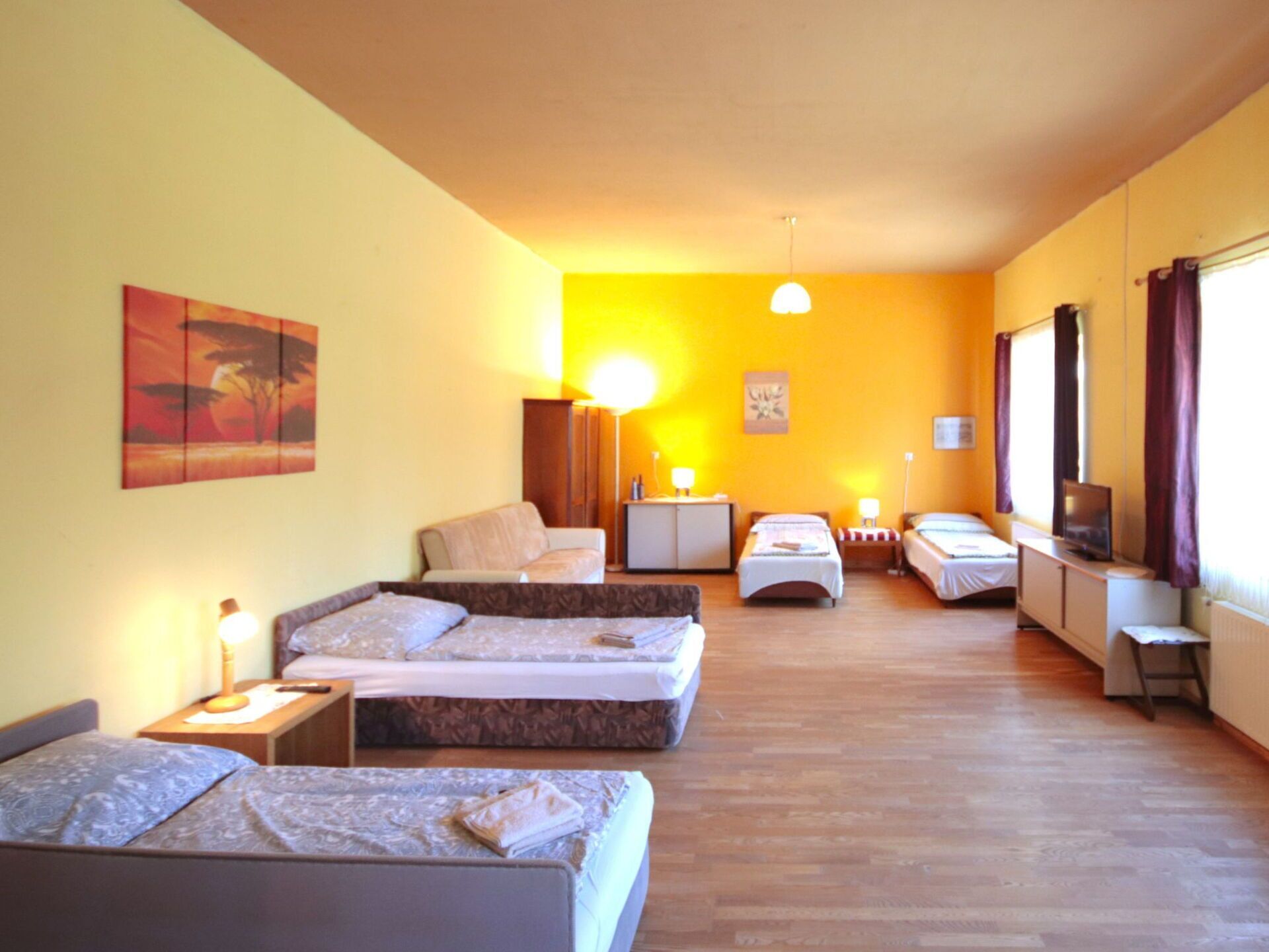 1 chambre, accès au Wi-Fi (inclus)