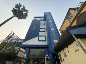 Façade de l’hébergement