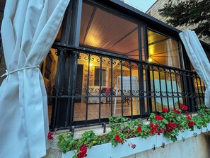 Fassade der Unterkunft