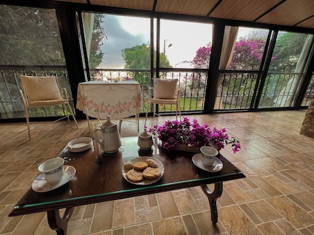 Family Apartment, Garden View | Terrace/patio. Les Bougainvilliers GuestHouse by Hansa