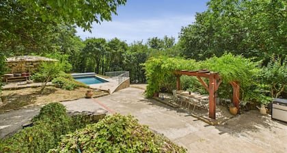 Salignac-Eyvigues, maison pour 7 avec piscine