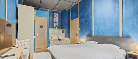 1 間睡房、熨斗/熨衫板、免費 Wi-Fi、床單