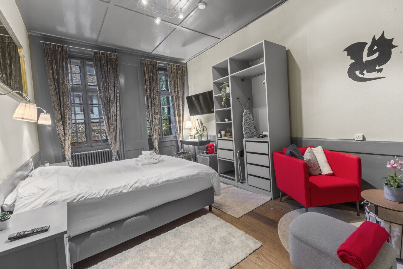 1 bedroom, iron/ironing board, free WiFi, bed sheets