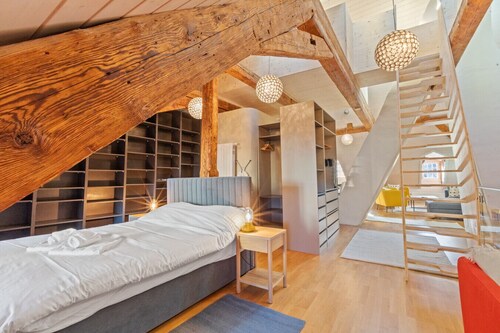 Loft with view of Fribourg Cathedral