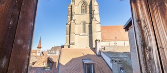 Loft with view of Fribourg Cathedral