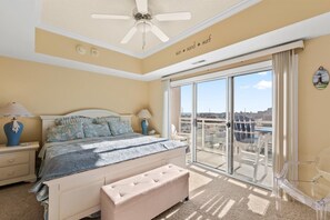 3 bedrooms, iron/ironing board, WiFi, bed sheets - Bayfront Three Bedroom Condo with Awesome Views (Ocean City)