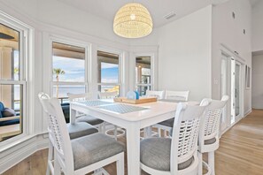 Dining - Gorgeous, New 5 Bdr/4+ ba Bay Front Home. Private Pool, Pier, Close Beach Access (Gulf Shores)