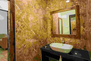 Premium Room | Bathroom - Gulmohar Retreat And Spa (Kumbhalgarh)