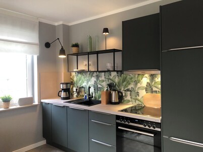 Spacious, bright apartment with 2 bedrooms and south-facing balcony