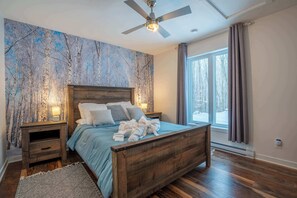 3 chambres, fer et planche à repasser, Wi-Fi, draps fournis