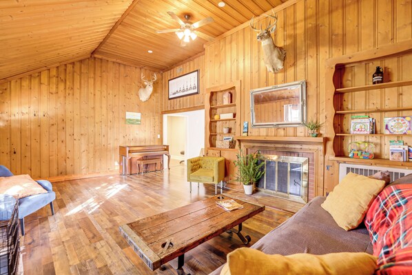 House (3 Bedrooms) | Interior - 4 Mi to Dtwn: Home w/ Fire Pit in Greenville (Greenville)