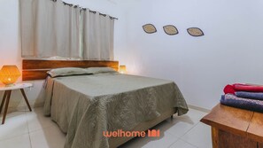 2 chambres, fer et planche à repasser, Wi-Fi, literie fournie