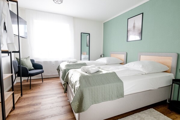 2 habitaciones, wifi y ropa de cama 