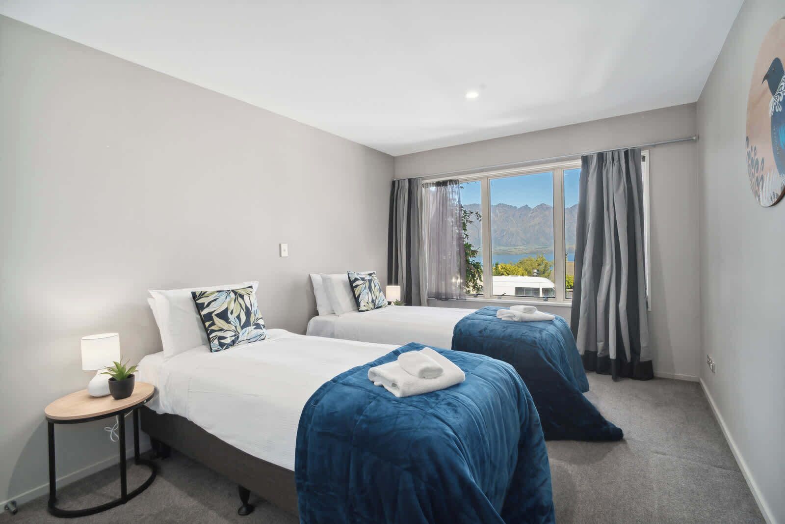 2 bedrooms, iron/ironing board, travel cot, WiFi