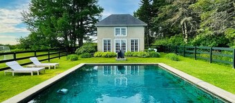 Hawk Field Pool House - inground pool - breath taking country views