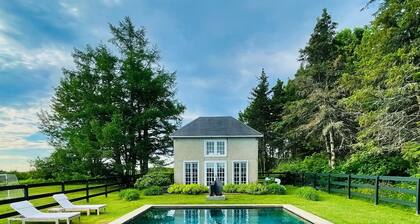 Hawk Field Pool House - inground pool - breath taking country views