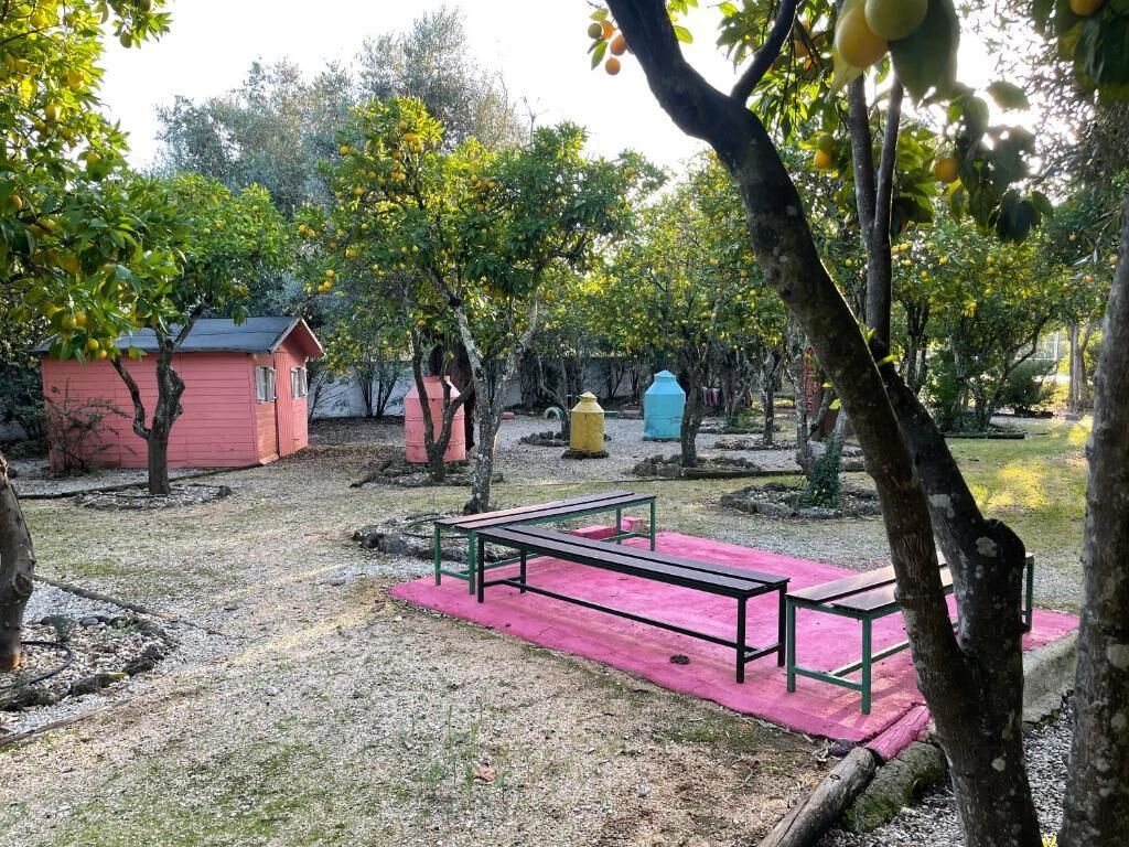 Overnattingsstedets uteområder