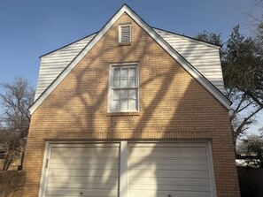 Exterior - Desirable Elmwood location. Tudor style garage apt studio w/central heat& a/c. (Abilene)
