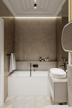 Executive Apartment, City View | Bathroom