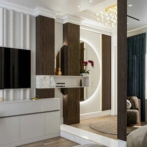 Luxury Room, City View | Desk, laptop workspace, soundproofing, free WiFi - Heaven Luxury Suites (Belgrade)