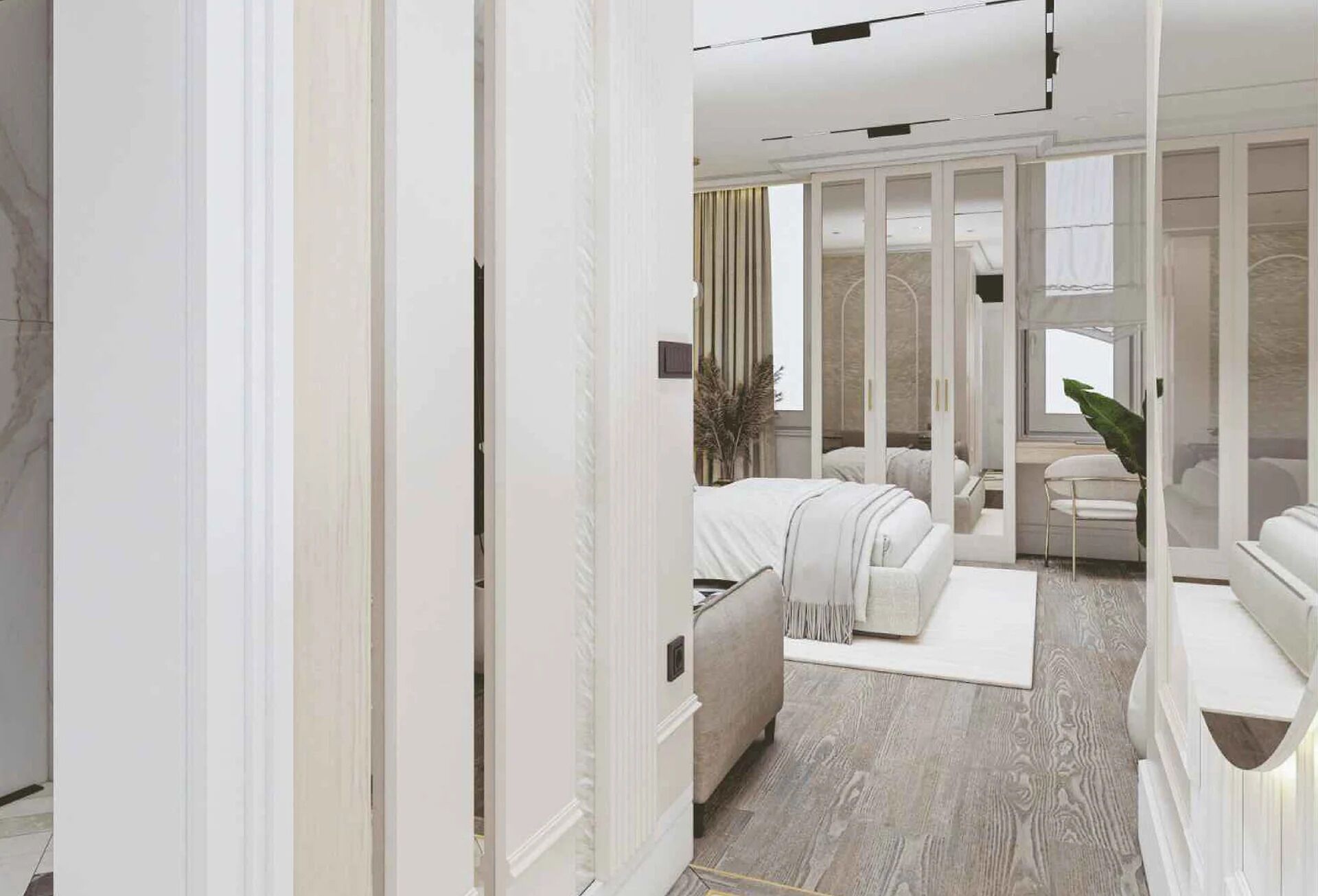 Luksussuite, byutsikt | Skrivebord, skrivebord for bærbar PC, lydisolert og wi-fi (inkludert)