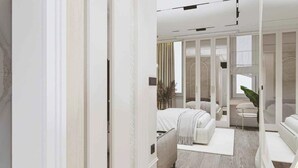 Luxury Suite, City View | Desk, laptop workspace, soundproofing, WiFi (free) - Heaven Luxury Suites (Belgrade)