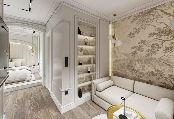 Executive Apartment, City View | Desk, laptop workspace, soundproofing, free WiFi - Heaven Luxury Suites (Belgrade)