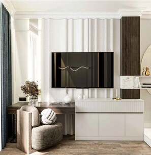 Luxury Room, City View | Meja, ruang kerja komputer riba, kalis bunyi, Wi-fi percuma