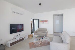 Villa, 4 Bedrooms, Private Pool, Garden View | Living room - Protaras Aqua Pearl Villa (Paralimni)