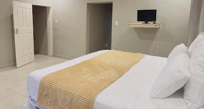 Cozy bedroom ensuite, fully equipped retreat.