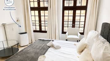 1 bedroom, iron/ironing board, free WiFi, bed sheets