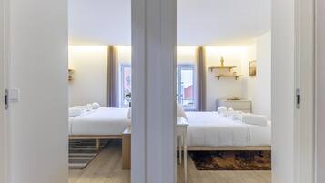 3 chambres, fer et planche Ă repasser, accĂšs Internet, draps fournis