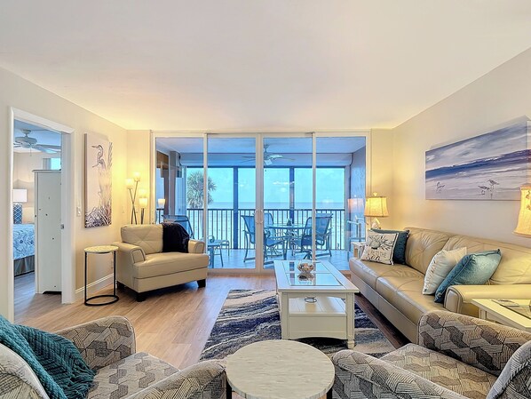 Una Smart TV, una oficina