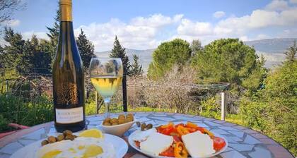 Charming 2-bedroom apartment with WiFi, AC in quaint Mikhmanim
