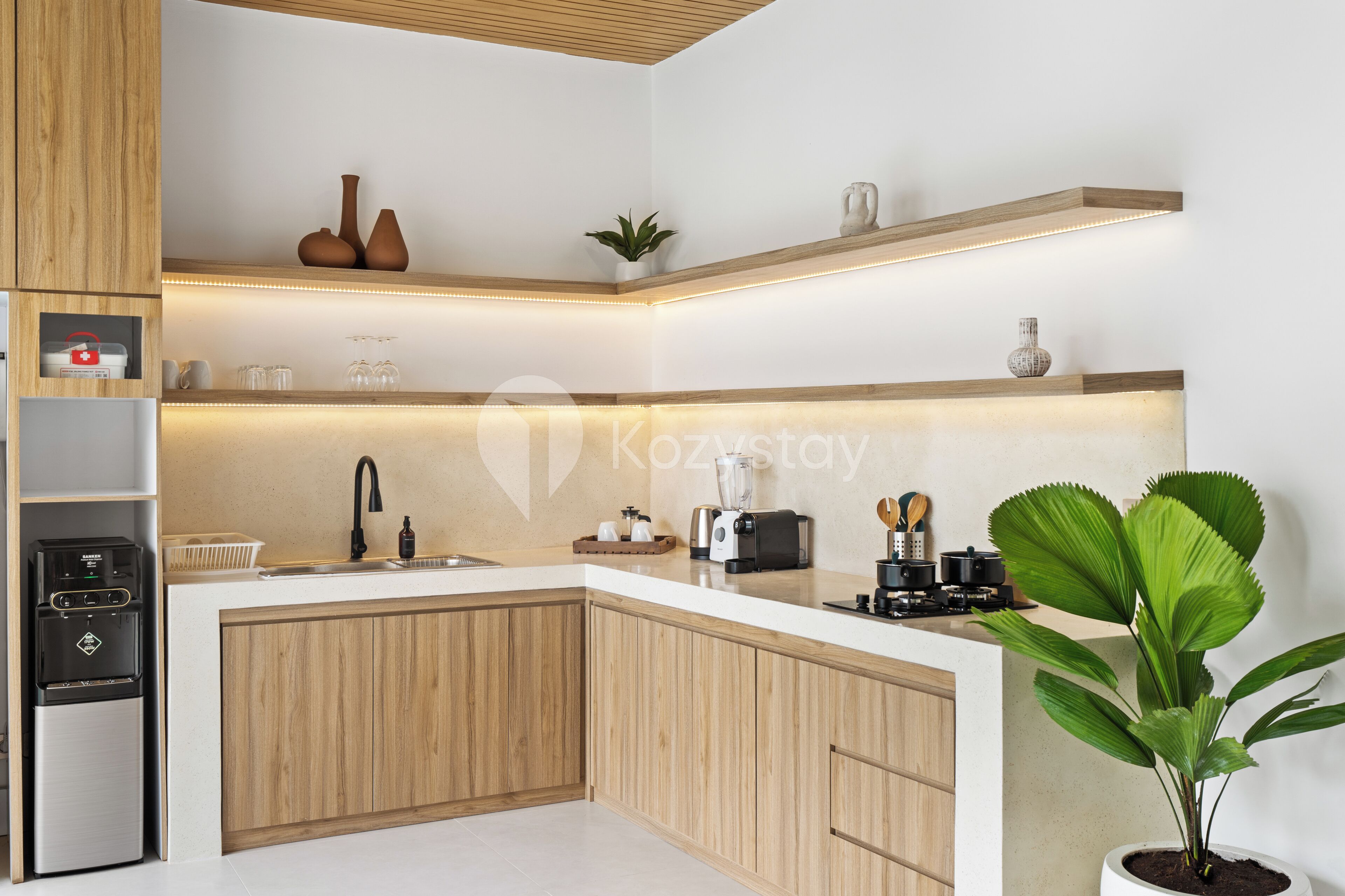Vila, 2 kamar tidur, kolam renang pribadi | Dapur pribadi