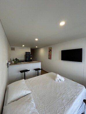 1 habitación, tabla de planchar con plancha y acceso a internet