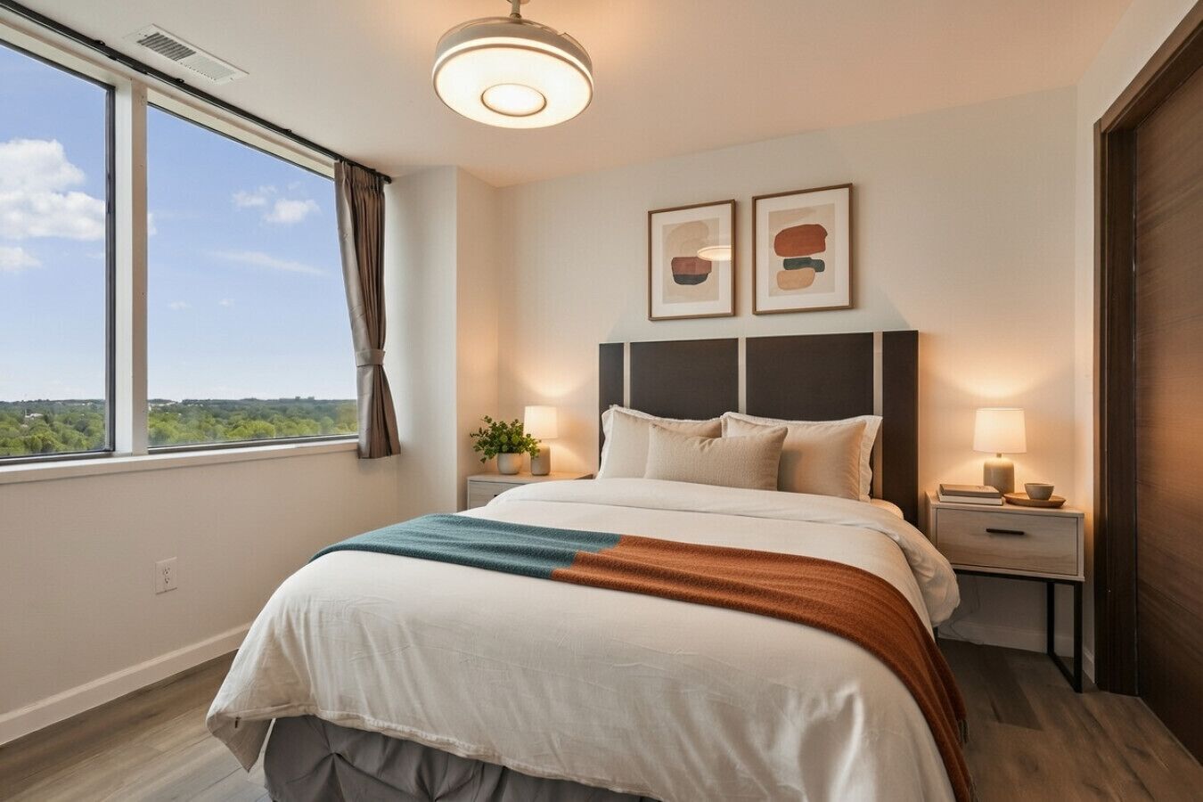 1 bedroom, iron/ironing board, free WiFi, bed sheets