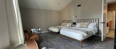 3 chambres, bureau, lit parapluie, Wi-Fi gratuit