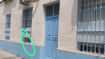 Voorkant van accommodatie